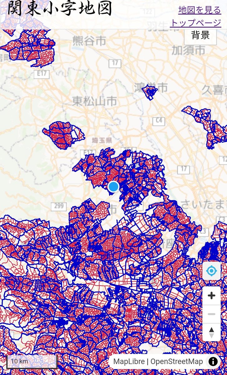 地図 関東小字地図 on X: 