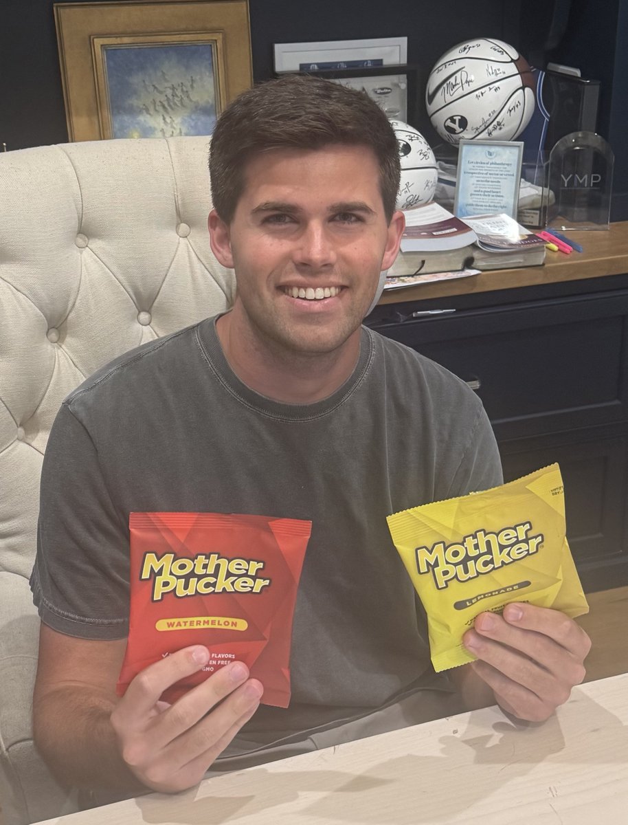 caselawrence's tweet image. Over the past year, my son Crew has been on a mission to create and bring to market the ultimate sour gummy candies. The result is now here and available for purchase; introducing...Mother Pucker!
Believe me. You have never tried anything this wonderfully sour and with this…