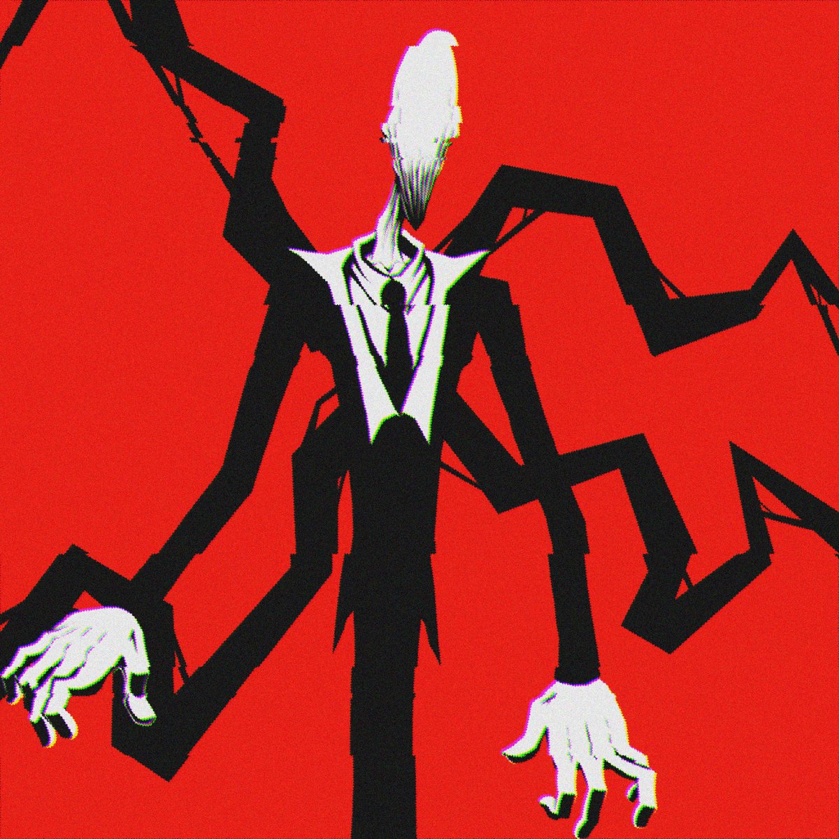 GASA35848053's tweet image. Slenderman