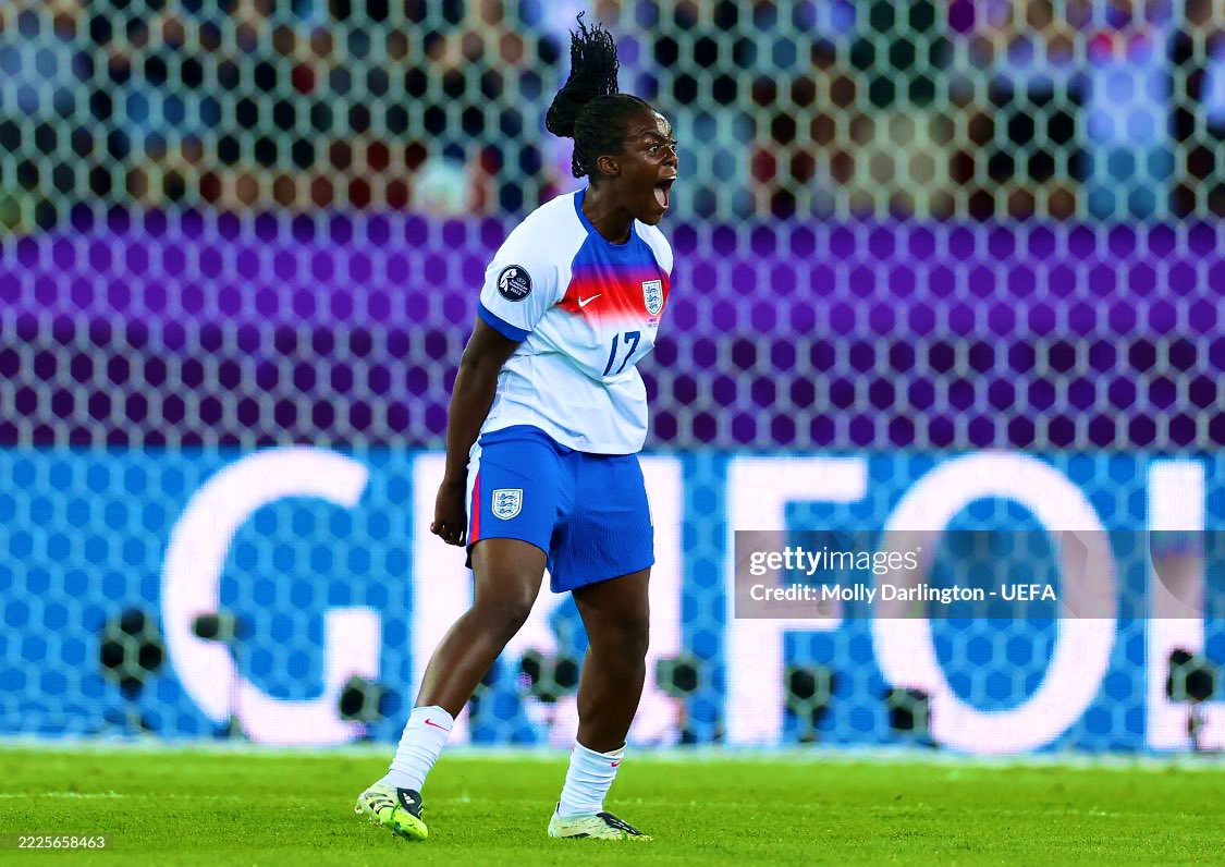 So many narratives but my favourite is 19 year old michelle agyemang on her 3rd senior cap scoring the equaliser to save England’s euro hopes.❤️
