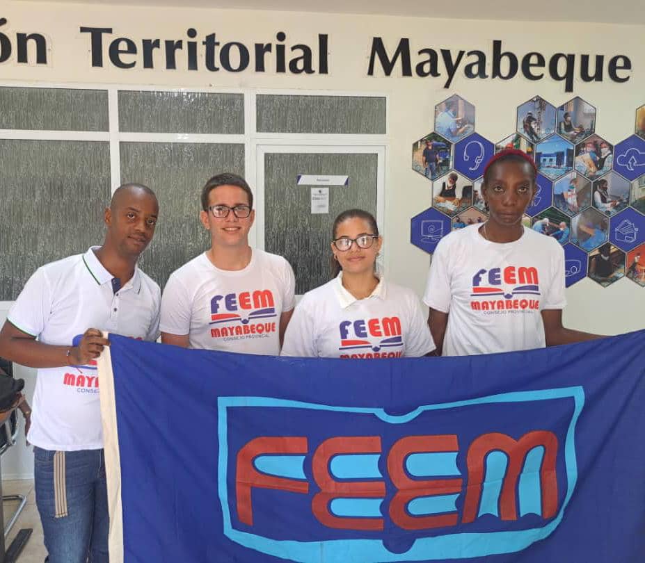 Feem_mayabe's tweet photo. 📸 Nuevas imágenes del Consejo Nacional desde la representación de la #FEEMMayabeque 💙 son el reflejo de lo acontecido ✨.
📝Temas medulares fueron analizados, demostrando que la organización siempre mantendrá su impulso creador.✊
#HaciendoFuturo #UnaFEEMQueAmaYFunda https://t.co/thuxcSFgF7