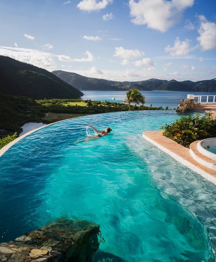 When holidaying in our BVI, very moment feels like a dream. It really is the perfect getaway ✨❤️🇻🇬 #britishvirginislands #bvi #travel #paradise 📷 guana island