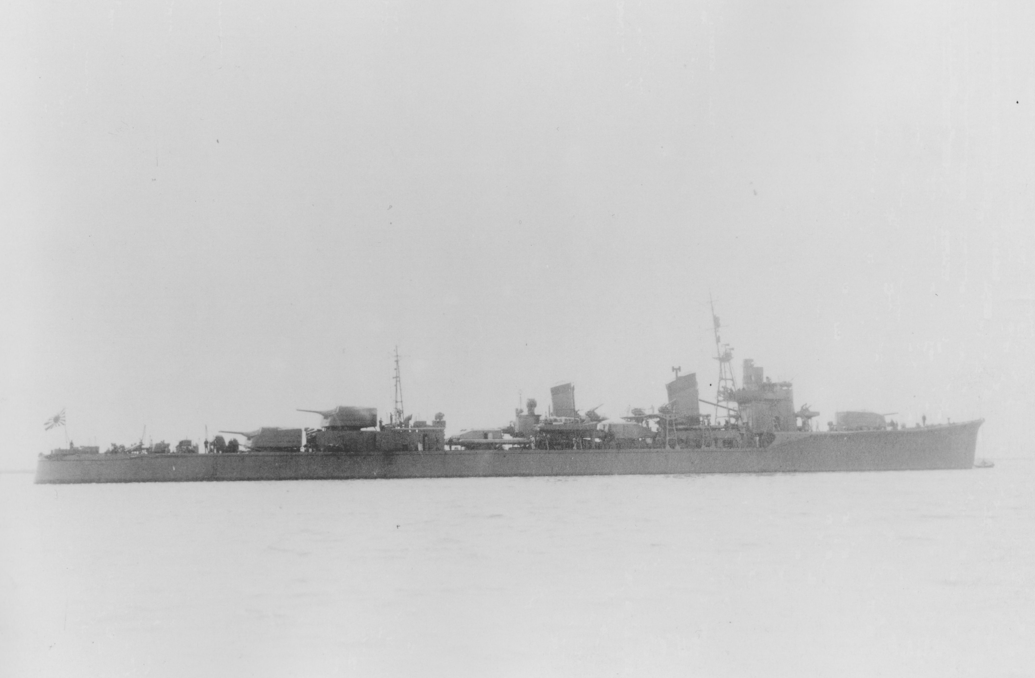 駆逐艦野風 進水記念絵はがき 舞鶴海軍工廠 当時物