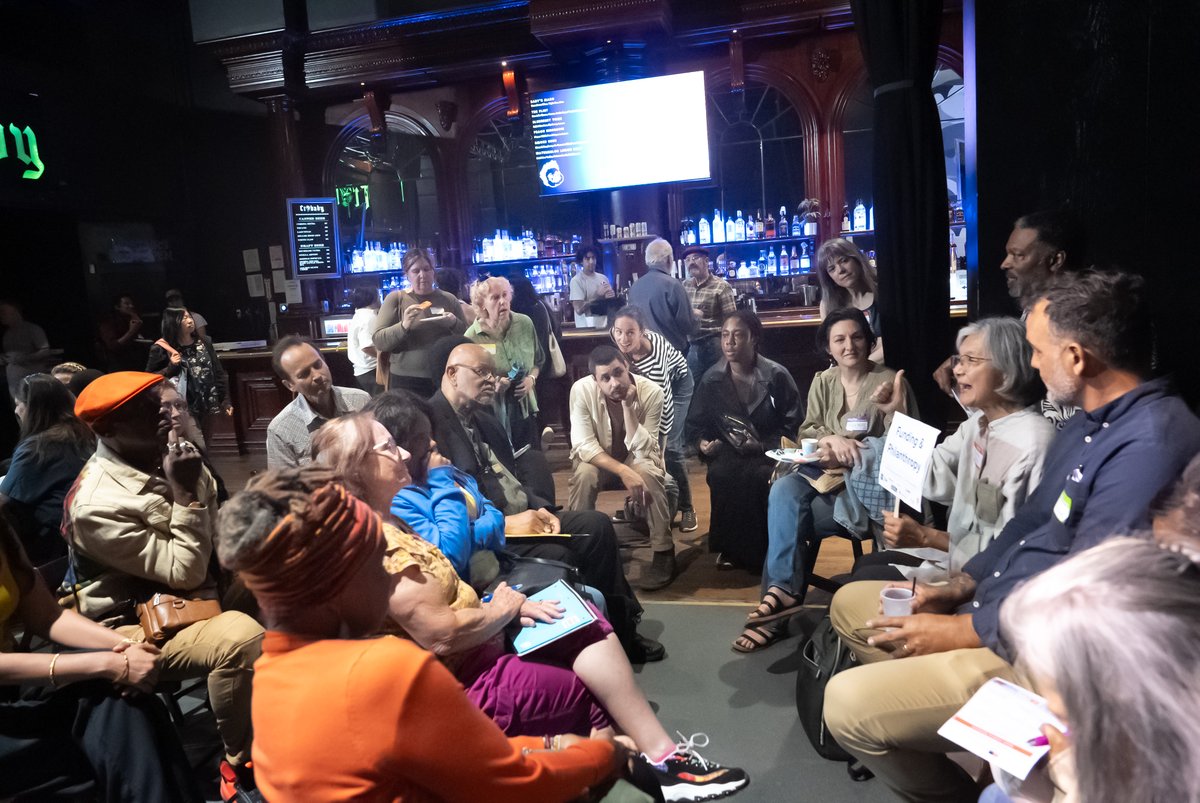 CAfortheArts's tweet image. Thank you to everyone who joined us for our East Bay Regional Conversation on July 11, 2025!
Over 100 participants came together to connect, build relationships, and strategize around the future of arts and culture in the East Bay.
We focused on the issues that matter most to our…