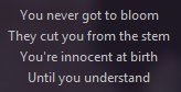 HymenReaper's tweet image. These are my favorite lyrics about Circumcision what about you guys