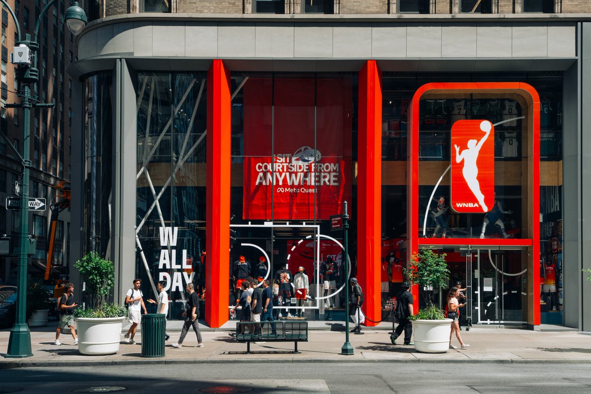 W All Day: WNBA + Meta Quest Stage One-Day Takeover of the NBA Store in NYC meta.com/blog/wnba-w-al…