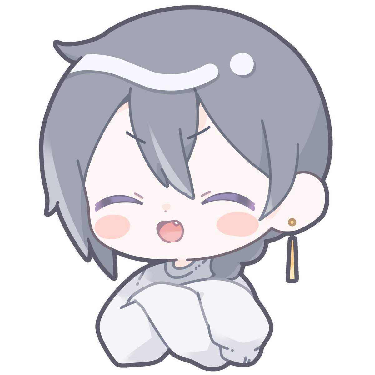 YantyaStyle's tweet image. おはようございます！！！
のこもつ@nocomc のおかげで次回の配信から↓の表情でPNGTuberで少し動きまーす！！！わーい！！！
よろしくお願いしまーす！！！