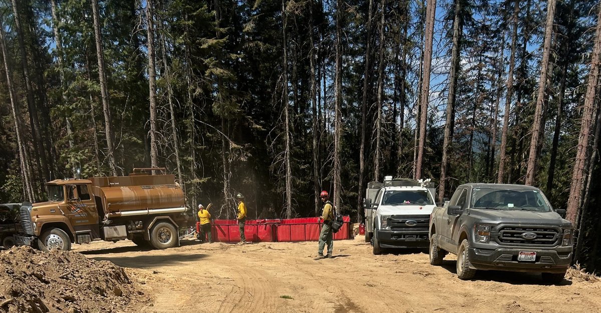 IdahoLands's tweet image. Mop-up operations are underway on the #CherryFire as firefighters work to extinguish remaining heat and ensure the fire stays within containment lines.
#IDLfireinfo #Together4Idaho #FireYear2025
📸 Eric Valiquette, IDL