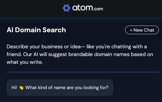 DNJournal's tweet image. Atom.com Unveils New AI Semantic Search Path Designed to Improve Domain Discovery: dnjournal.com/archive/lowdow…
