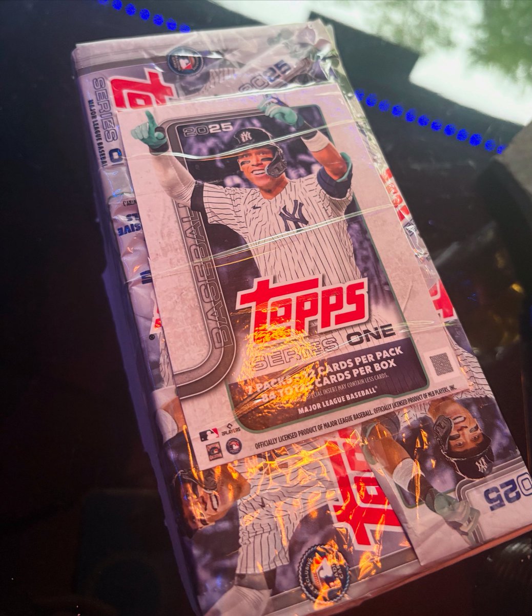 Only need 33 to complete series 1! Been trading &amp; wheelin’ and dealin’ 🤣 I decorated the plain box even tho it’s a Yankee. 
 I just started collecting for the pure fun of it. Makes me feel like a kid again ⚾️ Never forget simple stuff that makes you happy