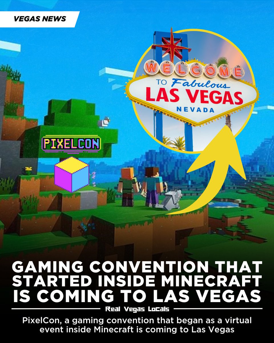 A gaming convention that began as a virtual event inside Minecraft is making its return to Las Vegas this summer.

PixelCon 2025 <a href="/PixelConLV/">Pixel Con</a> will take place August 9 and 10 at Tuscany Suites &amp; Casino.

Originally launched in 2020 as an online convention hosted entirely within the