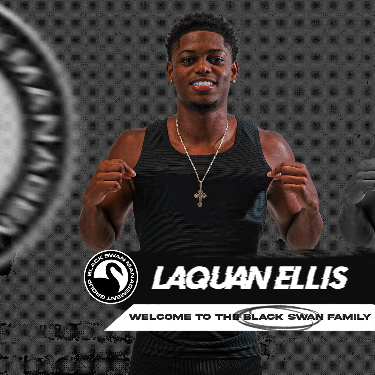 blackswanmgt's tweet image. We are Happy to Welcome Laquan Ellis to the Black Swan Family. Laquan was ranked as the #6 overall athlete for T&F in 2024 (NCAA D1), boasting an outdoor All American nomination from the ACC. Ellis also represented the Bahamas U20 national team being crowned a silver medalist at…