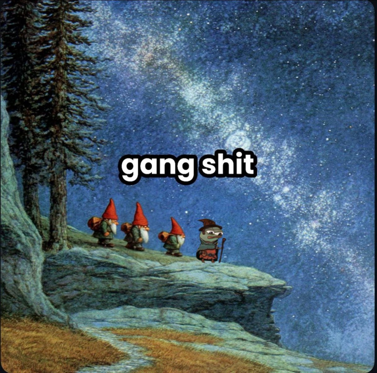 hanging out with the gang $Pepe