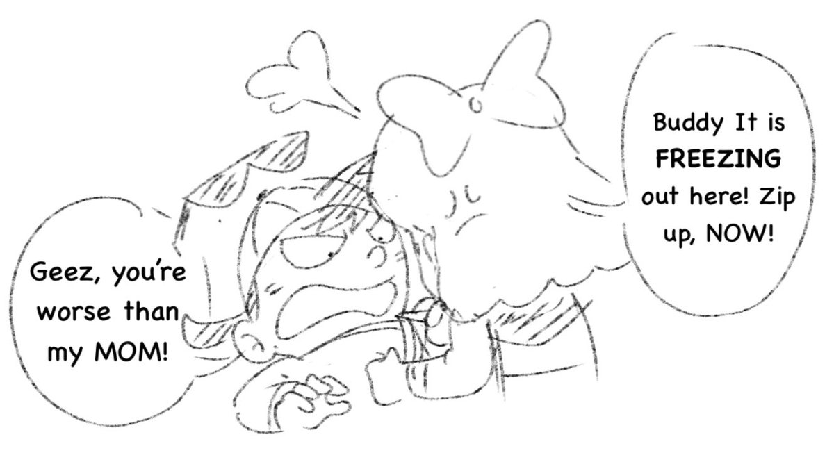 I love drawing Paula and Ninten sm