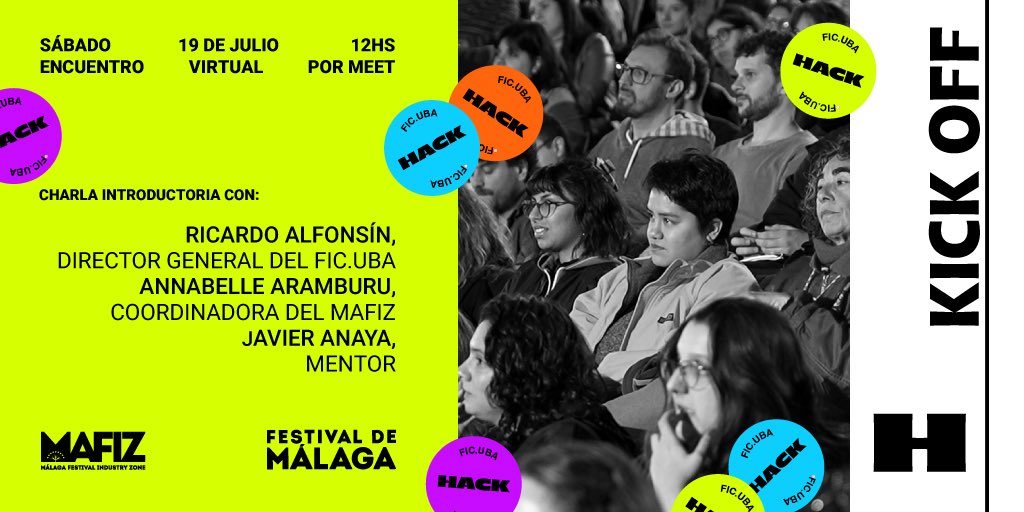 hackficuba's tweet image. 💥 Largamos la primera charla 💥
📍 Sábado 19 de julio a las 12 hs
💻 Modalidad: virtual por Meet
Sumate para:
✨ Conocer a quienes organizan y coordinan el programa
👾 Enterarte cómo funciona el Hack
🤳🏼 Resolver dudas sobre tu proyecto de autorretrato

😎 ¡Te esperamos! 😎