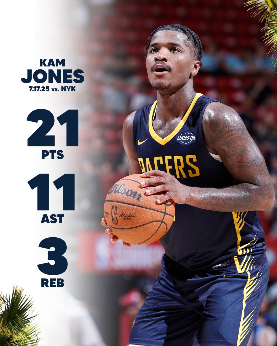 Kam Jones drops a double-double in the win over the Knicks ⭐️