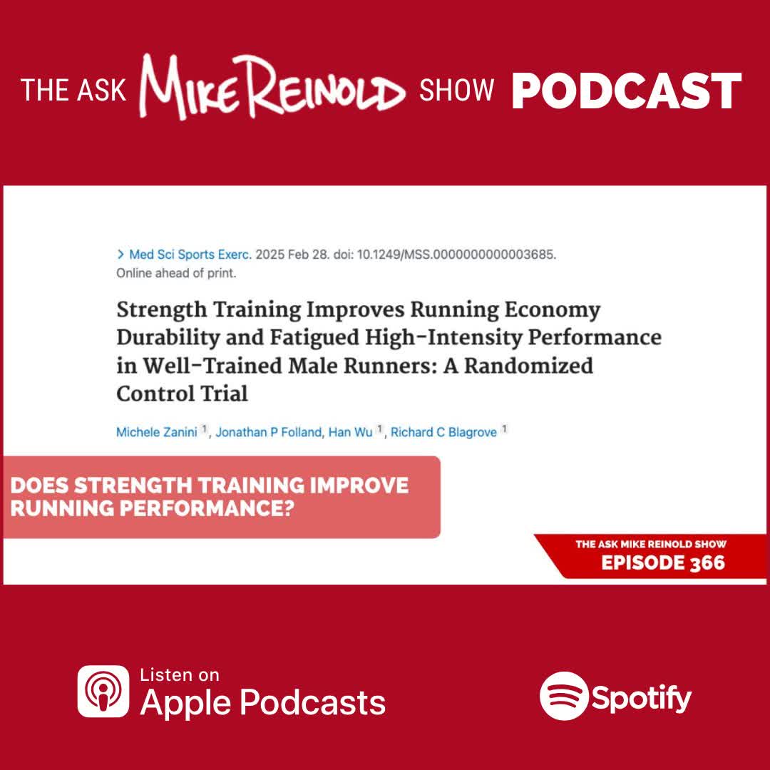 mikereinold's tweet image. New Podcast Episode!  Does Strength Training Improve Running Performance? - #solvePT #DPTstudent mikereinold.com/does-strength-…