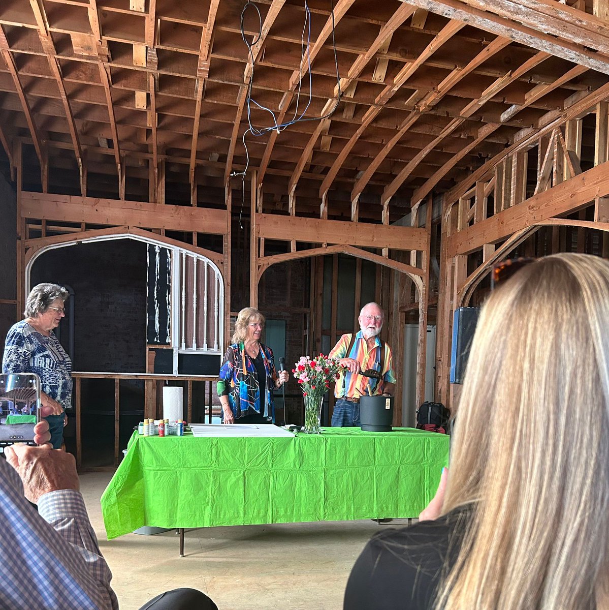 VisitGreeley's tweet photo. Something exciting is happening in Downtown Greeley! The new Creative Center broke ground inside the historic Macy-Allnutt building—and we were there for it. 🎨

This future space will be a home for local art, ideas, and connection.
🖼️ Learn more: https://t.co/i4GfTBLpWz https://t.co/jftTDVBrtl