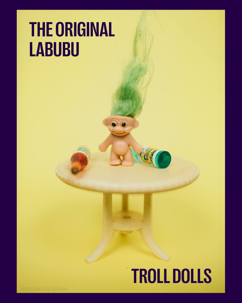 JuliensAuctions's tweet image. Given the latest internet craze surrounding Labubus, we decided to hop on the bandwagon this week!
For some seasoned collectors, their sudden popularity has been sparking a sense of déjà vu—calling to mind the cultural takeover of Troll dolls in the '90s. Much like those…