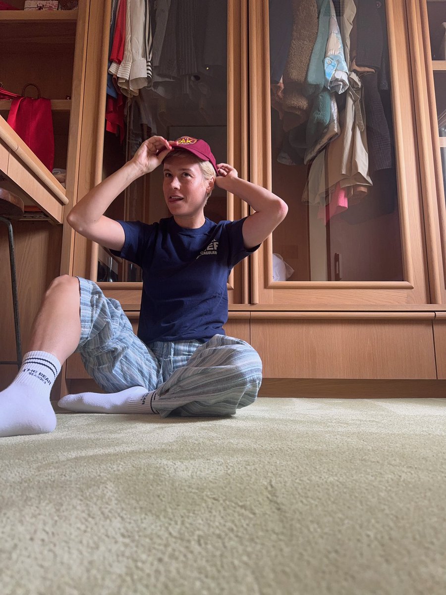 brielarson's tweet image. Have truly feared for my life the last year about wearing this merch - finally 🤍