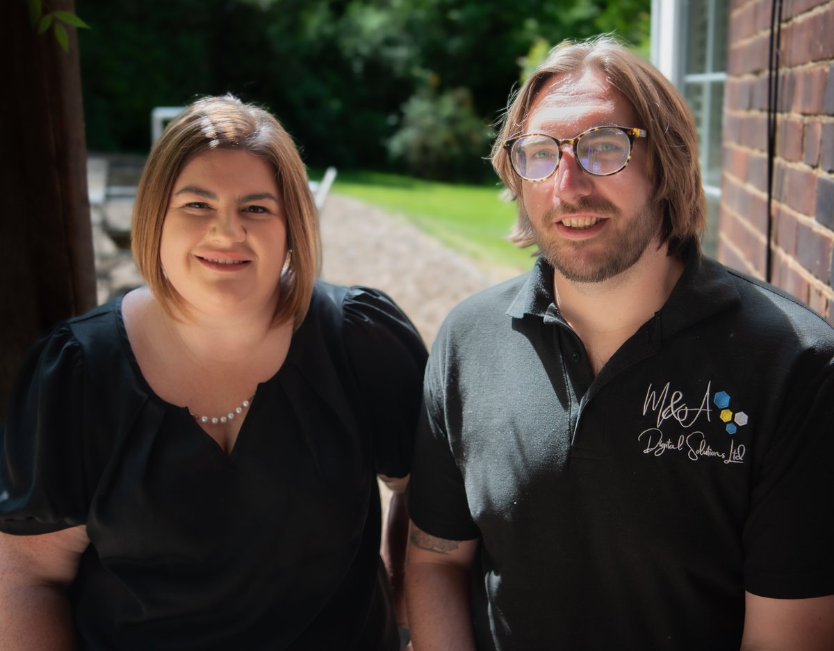 KentBusinesses's tweet image. Kent Business Spotlight:
From kitchen table to new office space! Meet Matt & Amy of M&A Digital Solutions, the Medway duo helping Kent’s small businesses nail websites, branding & SEO without breaking the bank.
Affordable. Personal. Down-to-earth.
👉 Read their story in the…