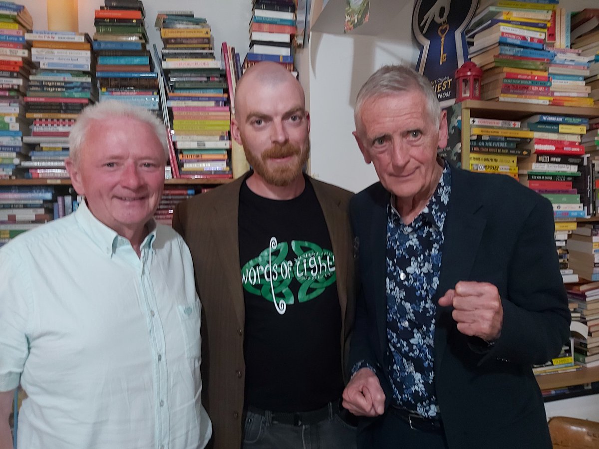 Swords of Light (@swords_oflight) on Twitter photo Great evening at <a href="/LittleAcornsBks/">Little Acorns Bookstore</a> Derry with <a href="/carrtogram/">Eamon Carr</a> and we just had to grab this picture of BOTH our drummers, Mickey and Mike, with Eamon. Looking forward to diving into "Pure Gold". Great evening at <a href="/LittleAcornsBks/">Little Acorns Bookstore</a> Derry with <a href="/carrtogram/">Eamon Carr</a> and we just had to grab this picture of BOTH our drummers, Mickey and Mike, with Eamon. Looking forward to diving into "Pure Gold".