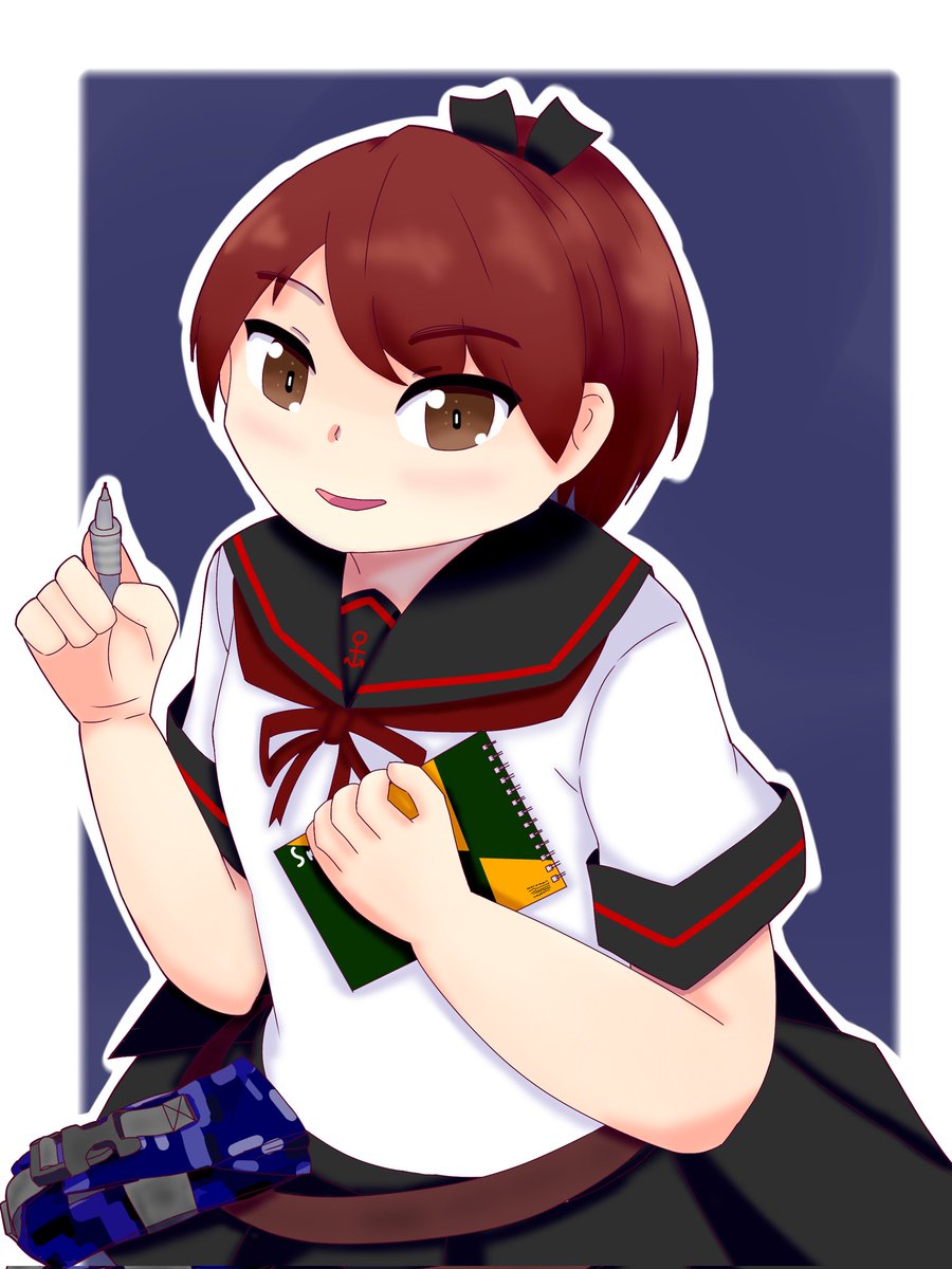 QAjEK62Egd7TzR4's tweet image. 敷波
#イラスト