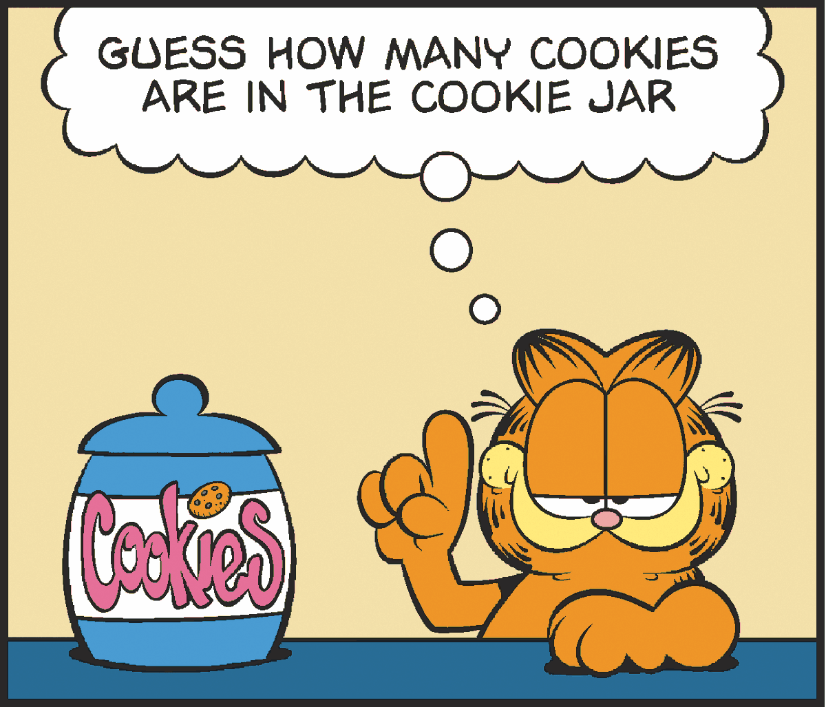 Knowing Garfield, how many would you guess? 🍪

🔗: tinyurl.com/44jw3wtv