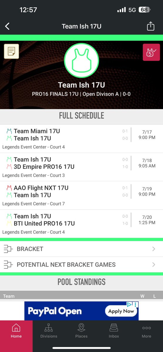 Pro 16 Live period Schedule this weekend 
Bryan TX📍
<a href="/TeamIsh2026/">TeamIsh2026</a> <a href="/PRO16League/">PRO16/NXTPRO League</a>