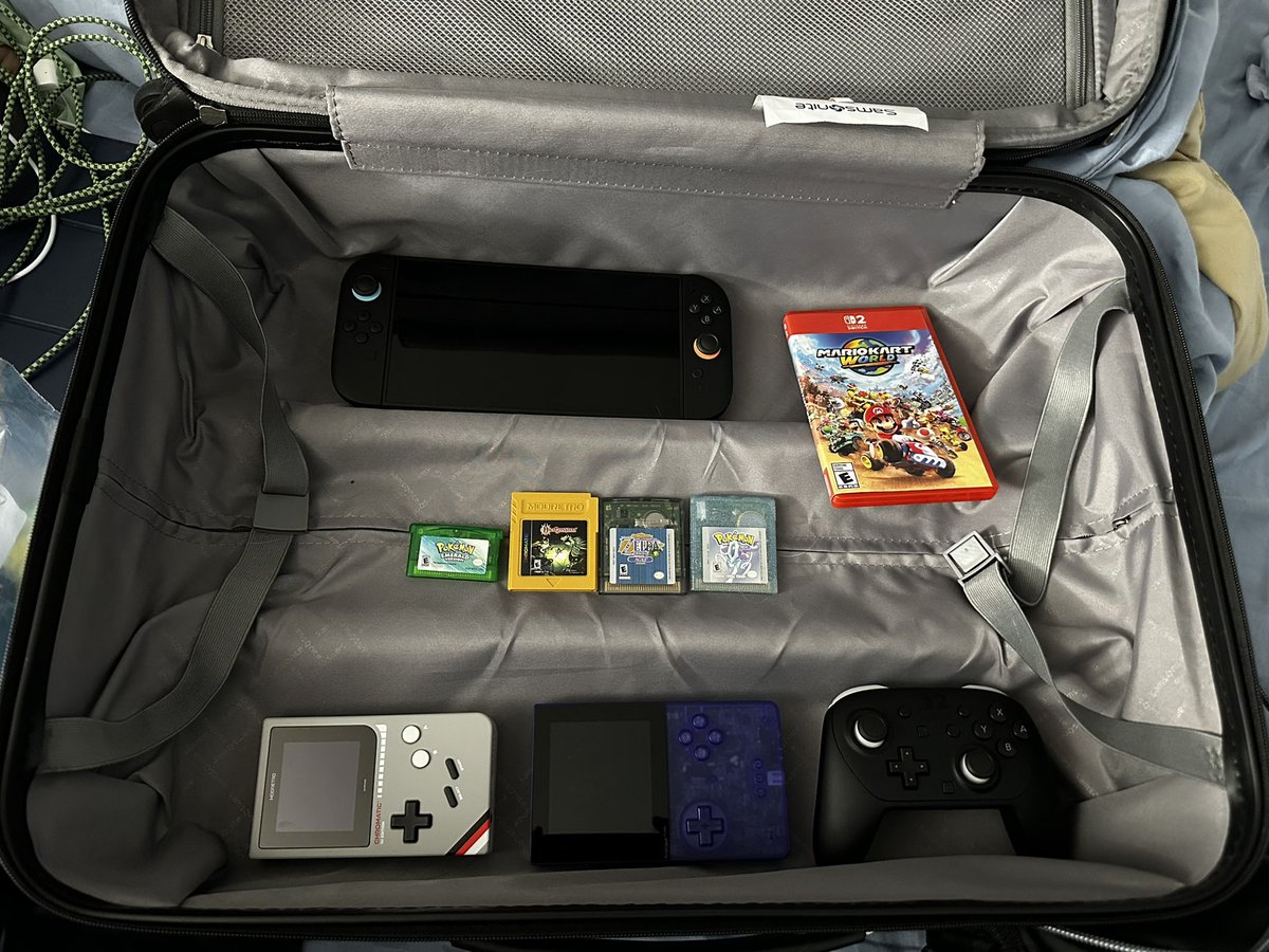 Gingervitus126's tweet image. When going on vaca don’t forget your essentials! 😌