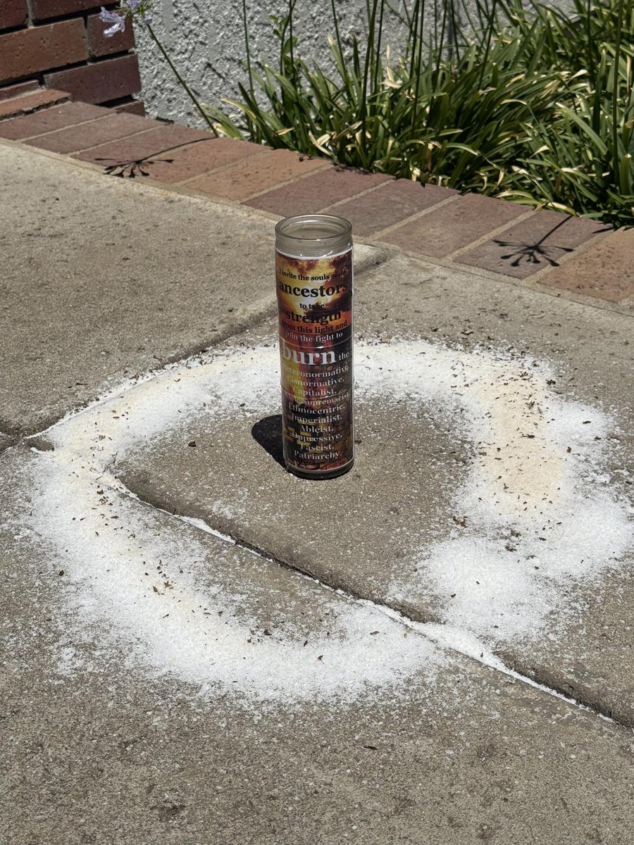 RepLaMalfa's tweet image. Earlier today, my Chico District Office and the neighboring businesses were evacuated because a clearly disturbed woman dropped off a package and devil worship candle display against “heteronormative, cisgendered, capitalists, ableists” garbage. Thank you to the Chico Police…