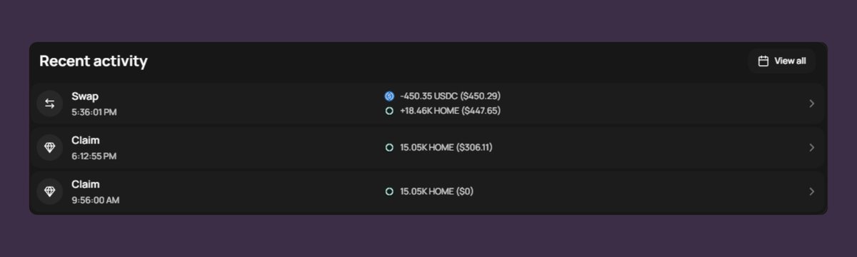 biff_buster's tweet image. I have decided to start matching my recurring bonus XP earned on @defidotapp
My last few bonus $HOME payouts have been about $350 so we will be buying and max staking for the 3x multiplier each time at 12 months.
Will be updating every bonus XP distro. Long game.