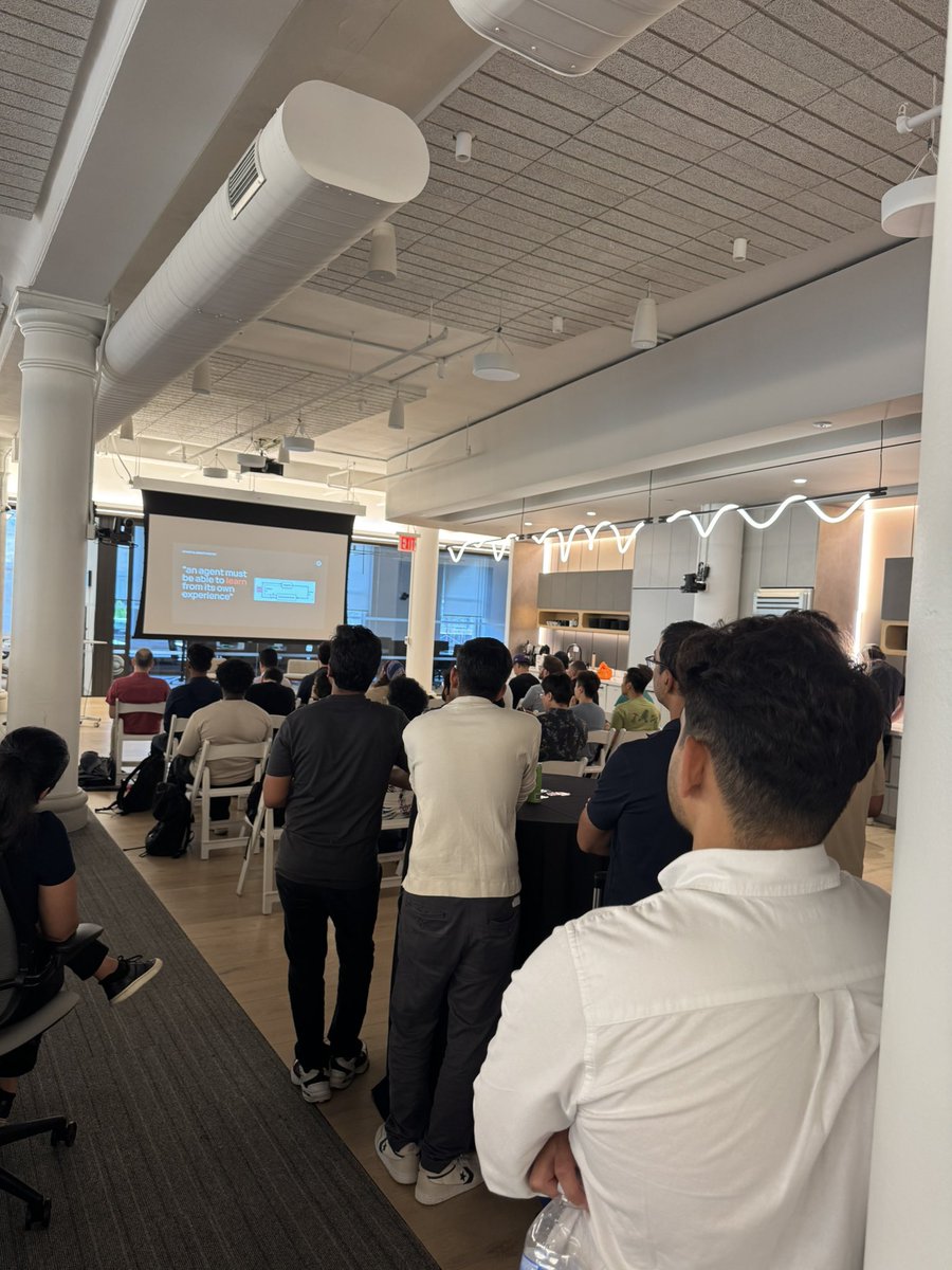 Letta_AI's tweet image. Our very first Stateful Agents meetup series in NYC featuring @charlespacker @sarahwooders!