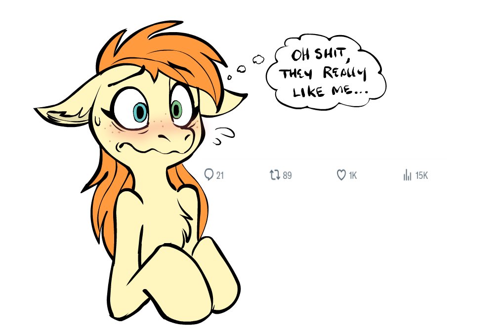 Does this mean I should draw more of her? 👀