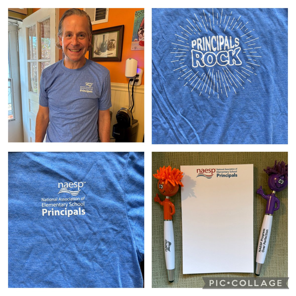 keenoy's tweet image. Thank you @NAESP for the awesome shirt and gifts! I appreciate the opportunity to learn, share, and grow through the conversations you spark online. Proud to be part of a community that champions school leaders and student success.
