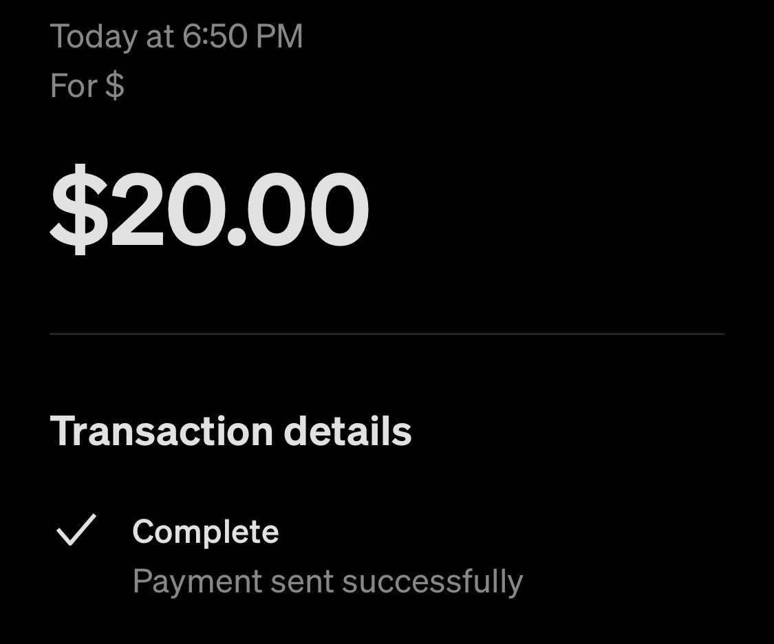 bigtimeLuca's tweet image. Sent $20 to a random follower 

Who’s next?