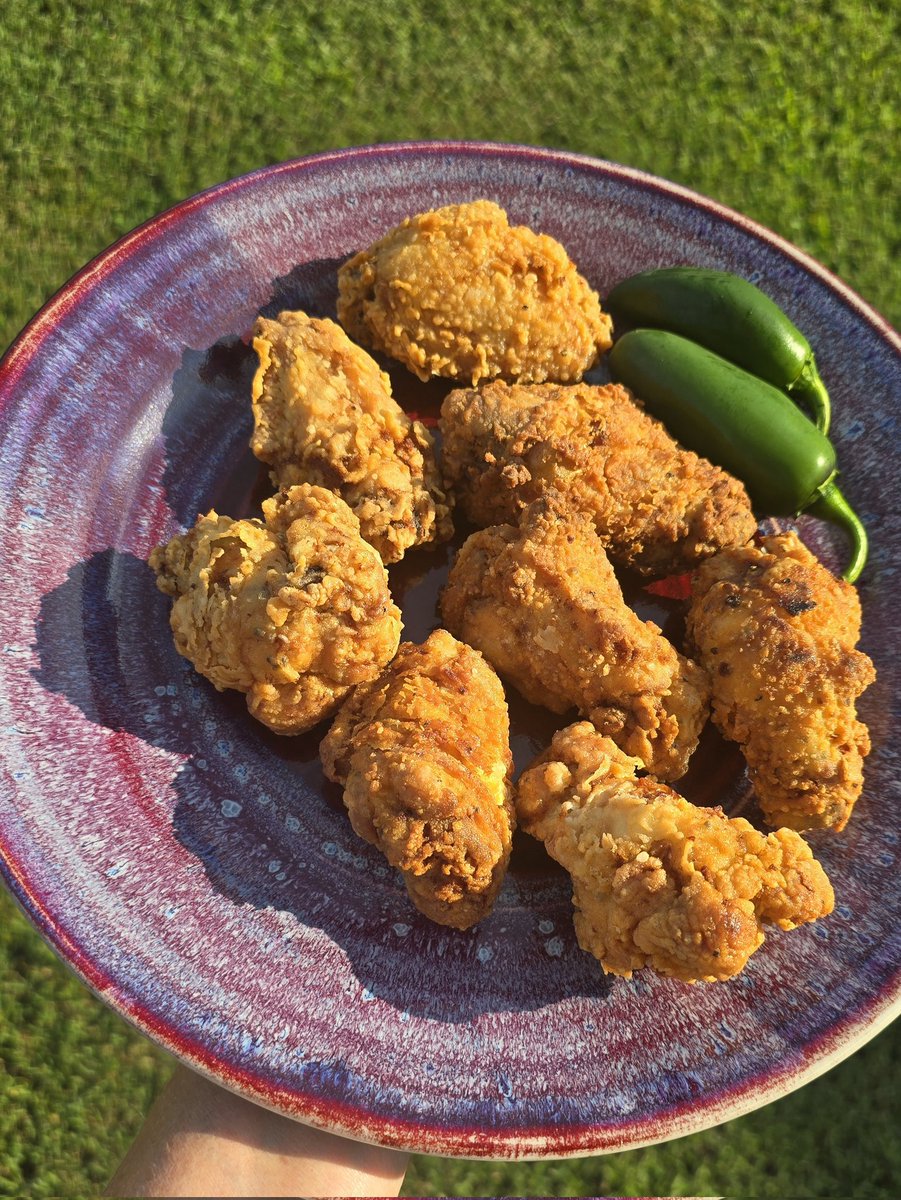 Disinthekitchen's tweet image. Fried chicken wings.
@RobbyConklin @armstrong8785 @wjwheeler54 @David_in_Dallas @graveytrain65 @silverado1954 @GrillsAlotDano @Kamries_dad