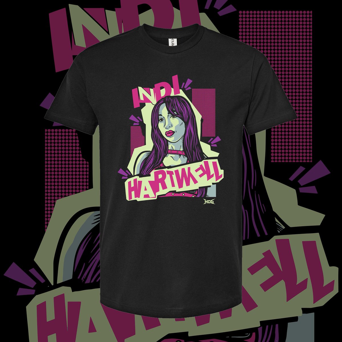HOGwrestling's tweet image. 👍Get the HOG Women’s Champion @indi_hartwell newest tee exclusively available now at @ShopHOGNY
shophog.net