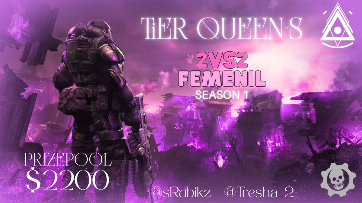 🔺️TieR Queen's League🔺️
Traemos para ustedes la primer temporada de la Liga Femenil 2vs2 de TieR Gaming

 🔹️ Sistema de Clasificación 
 🔹️ Sistema de Puntos
 🔹️ Diferentes Modalidades 
 🔹️ Prizepool $2200

Para más información mandar dm