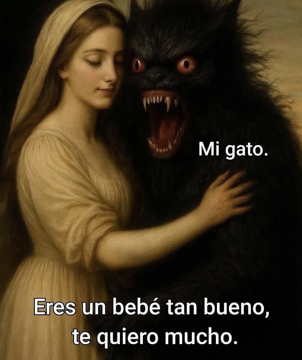 Felicitas73_'s tweet image. NADIE SE ATREVA, A CRITICAR A MI GATO, PORQUE MI GATO ES LO MÁS GRANDE QUE HAY.