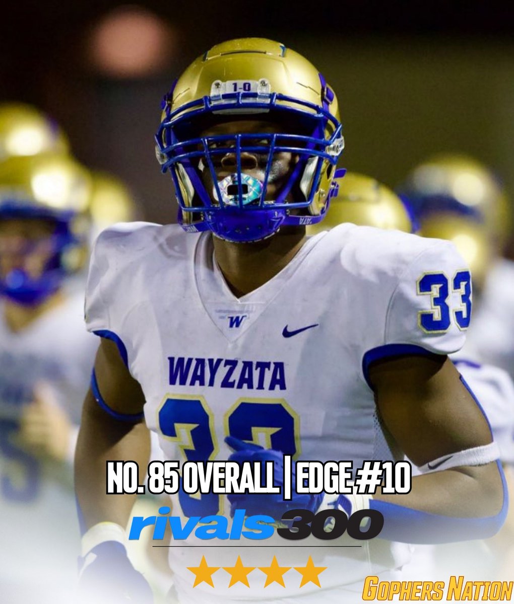 2027 Minnesota commit Eli Diane (<a href="/EliDiane2027/">Eli Diane</a>) is ranked amonst the elite in the updated Rivals300 rankings. #Gophers 

👉on3.com/sites/gophers-…