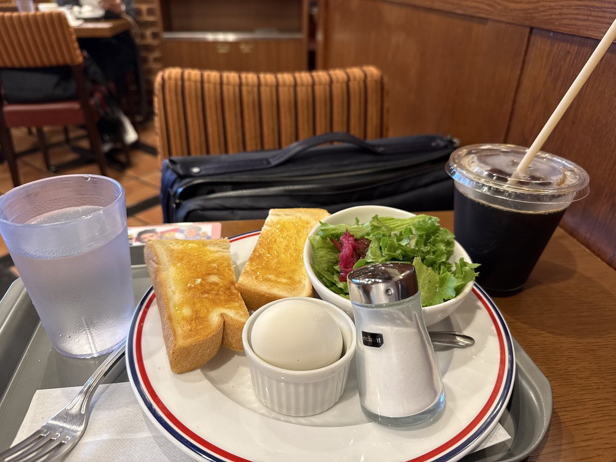 Kentaro_Gofi's tweet photo. 安定の仕事前プロントのモーニング朝活
プロントはWi-Fiが安定してるし、モーニングお得だし、ありがたい！

自宅では時間作り辛いので、朝時間を作って自己実現に向けて努力する。

今日が人生で一番若い日

#プロント #モーニング #朝活 #社会人 #自己啓発 https://t.co/uajIKJ0Onw