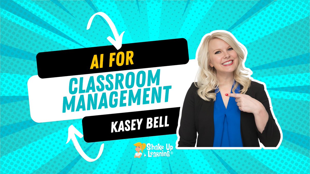 🤖 Did you know that AI can help you with student behavior and all things #classroommanagement?
👉 Check out this FREE training!
shakeuplearning.com/blog/ai-for-cl… #aiineducation #aiinedu #googleedu #edtech #edchat #k12 #teacherlife #TCEA #ISTE #FETC