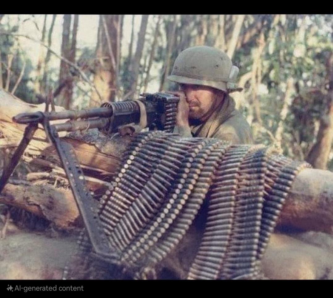 As a Marine, I was an M60 gunner.
I realized I was and still am an AMMOSEXUAL 
Please don't judge me and respect my alternative lifestyle. 
I was born this way. 
AMMO PRIDE!