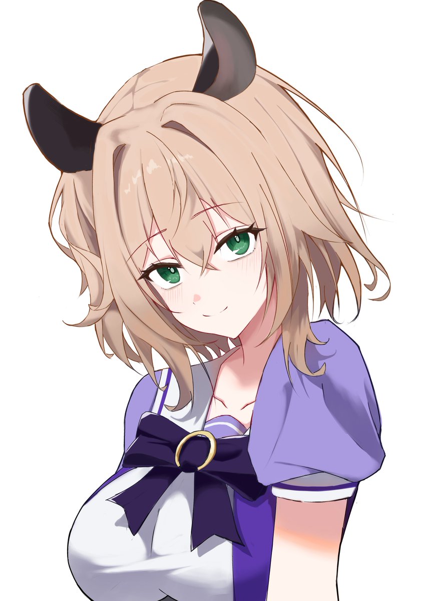 immakms_zzz's tweet image. Nimi with Tracen uniform

#Nimagery
