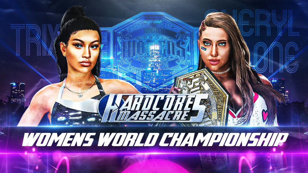 real hardcore wrestling (@rhw_official) on Twitter photo @TrixieWrestling has spent 2 years climbing to this moment.
<a href="/CherylMalone2K/">Cheryl Malone 🌸</a> did it in her first.
Cheryl main evented HardcoreMania, captured the Women’s World Title, and took RHW by storm. Now, Trixie gets her first shot at the gold in the Part One main event.
Both women respect @TrixieWrestling has spent 2 years climbing to this moment.
<a href="/CherylMalone2K/">Cheryl Malone 🌸</a> did it in her first.
Cheryl main evented HardcoreMania, captured the Women’s World Title, and took RHW by storm. Now, Trixie gets her first shot at the gold in the Part One main event.
Both women respect