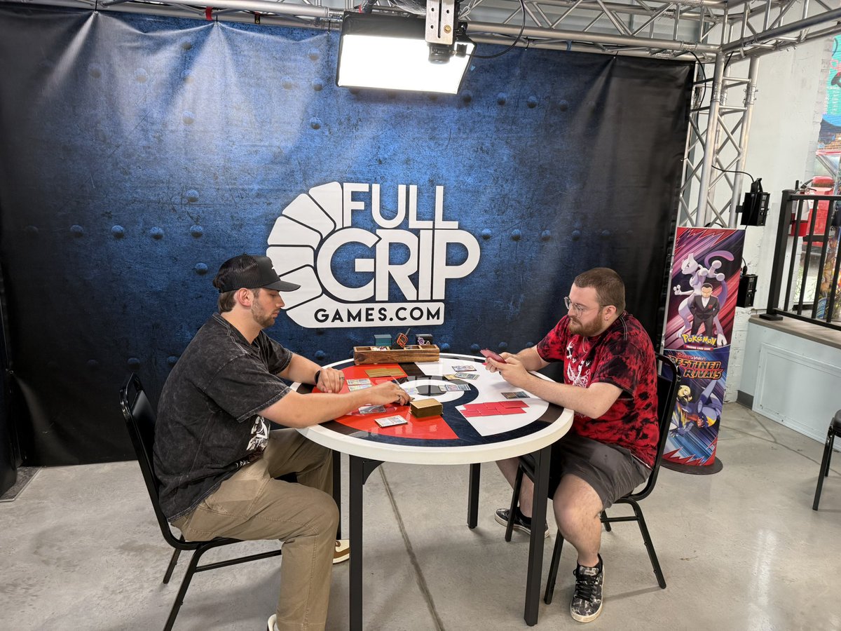 FullGripTCG's tweet image. 28 players in the house for the final week of our 2025 GLC season! Tune in on Tricky Gym on Youtube and Twitch to see if someone secures a final spot to our invitational next month.
twitch.tv/trickygym