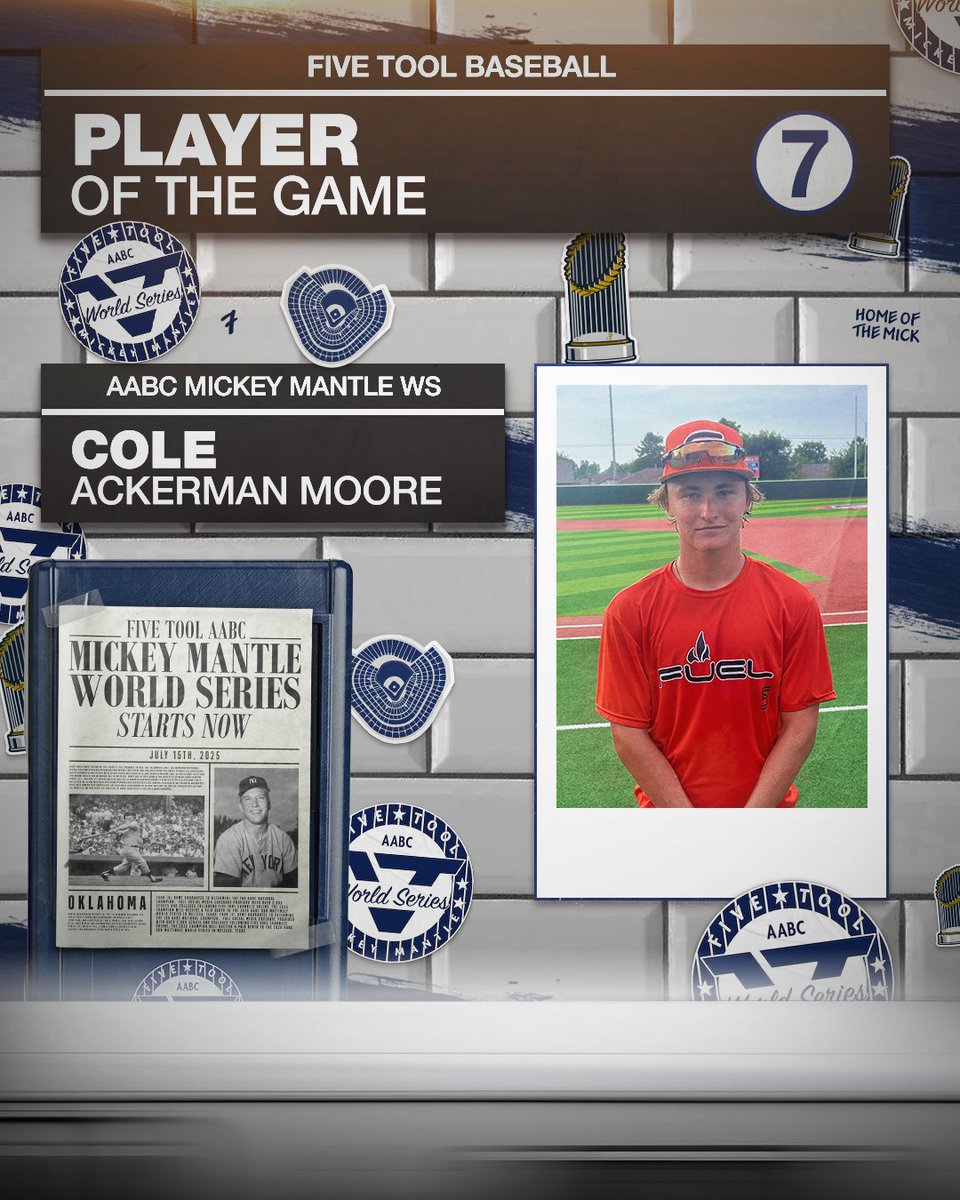 #MantleWS F: <a href="/OKFuelAthletics/">OK Fuel Athletics</a> 2027 10, Impact Baseball Club Ford 2
PoG: <a href="/colem_05/">Cole Ackerman</a> 2-2, RBI