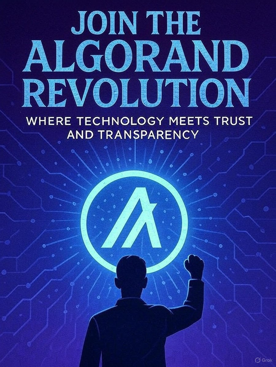 NextGenCrypto's tweet image. Algorand — Quietly winning the race 🏆
Enabling real-world solutions for global impact.
$ALGO ⚡️ made in 🇺🇸 MIT, Boston
