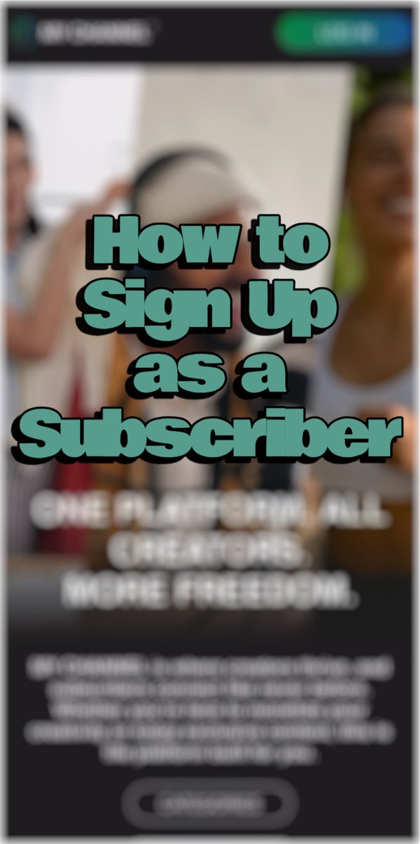 MYCHANNELDOTCO's tweet image. Ready to explore? Here’s how to sign up as a subscriber in just a few clicks.
Create your account and get instant access!

#MyChannel #HowToSubscribe #SubscriberGuide #SupportCreators #UnlockMore